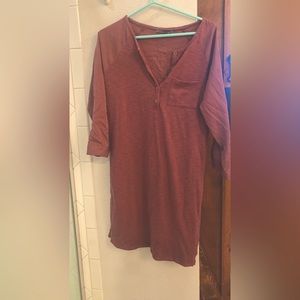 Prana Henley dress size small